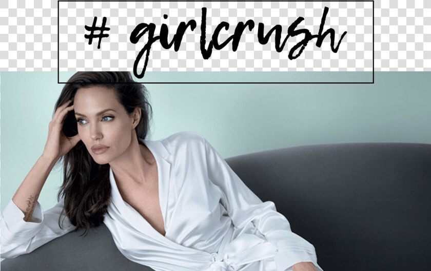 Girl Crush Angelina Jolie   Angelina Jolie Photoshoot Vogue  HD Png DownloadTransparent PNG