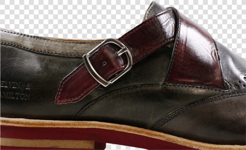 Monks Eddy 14 Smoke Grey Morning Grey Strap Burgundy   Slip on Shoe  HD Png DownloadTransparent PNG