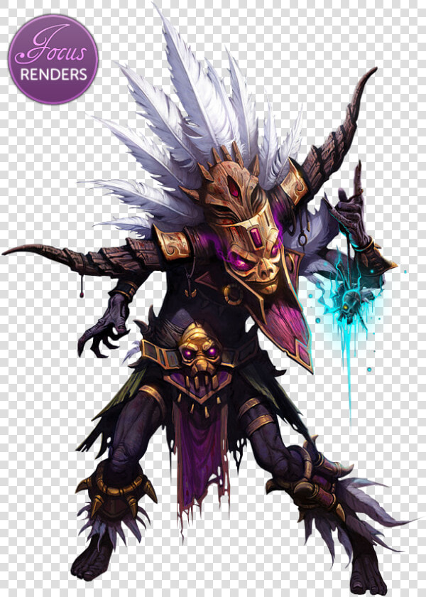 Witch Doctor Png   Diablo 3 Witch Doctor Drawing  Transparent PngTransparent PNG