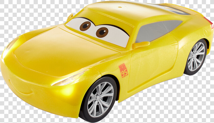 Cars Movie Moves Cruz Ramirez    Large   Yellow Car From Movie Cars  HD Png DownloadTransparent PNG