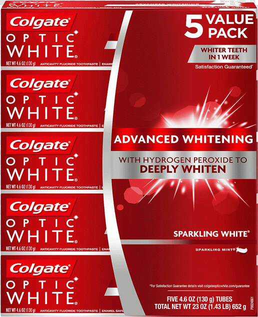 Colgate Optic White Toothpaste  HD Png DownloadTransparent PNG