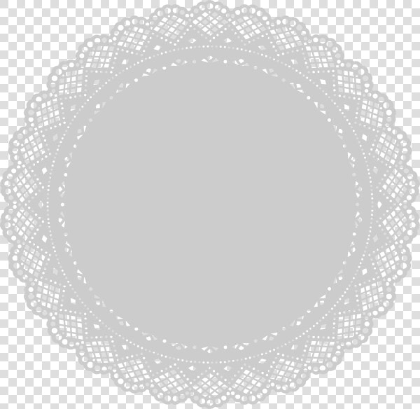 Clip Art At Clker Com Vector   Doily  HD Png DownloadTransparent PNG