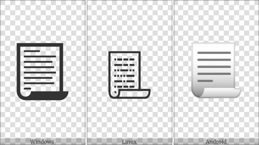 Page With Curl On Various Operating Systems   Monochrome  HD Png DownloadTransparent PNG