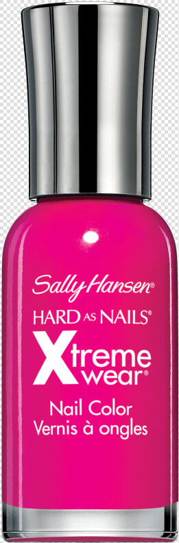 Nail Polish Bottle Png   Sally Hansen Hard As Nails Xtreme Wear Pink Punk  Transparent PngTransparent PNG