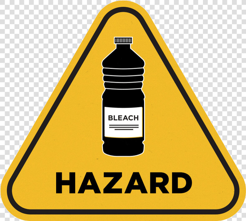 Bleach Is A Hazard   Hazard And Risk Gif  HD Png DownloadTransparent PNG