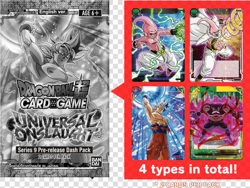 Dbs Tcg Universal Onslaught  HD Png DownloadTransparent PNG