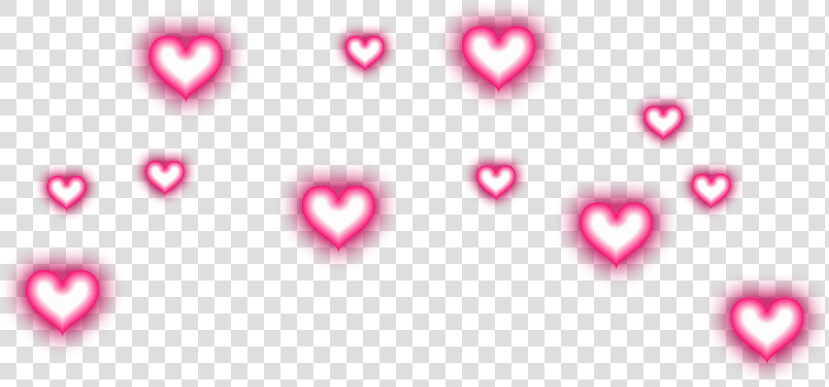  crown  crownhearts  crownheart  hearts  neon   Neon Hearts Png  Transparent PngTransparent PNG