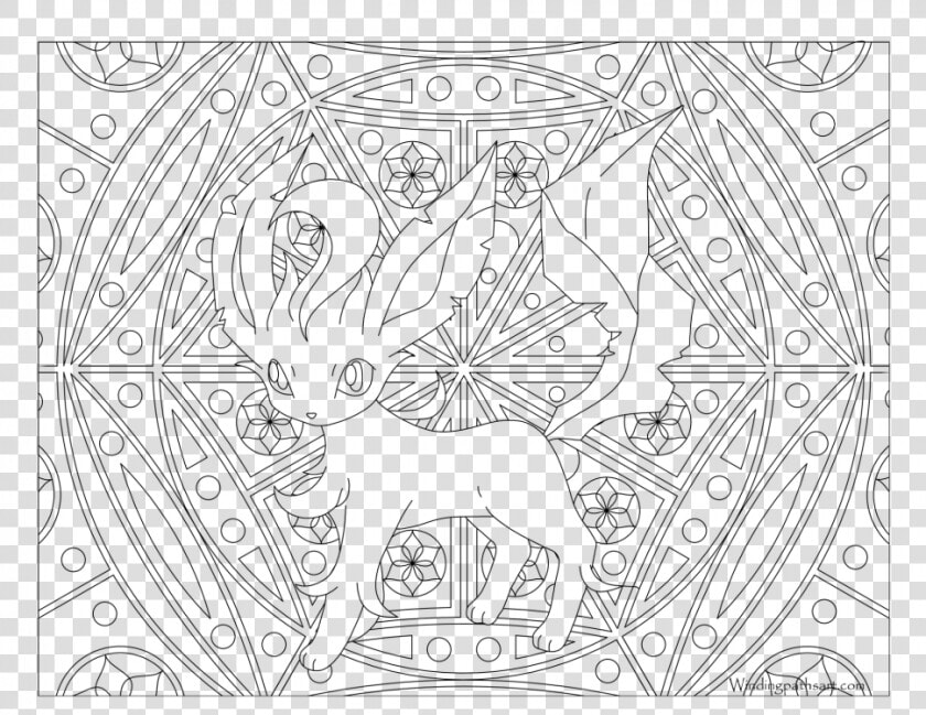 Pokemon Clipart Coloring   Pokemon Adult Coloring Pages  HD Png DownloadTransparent PNG