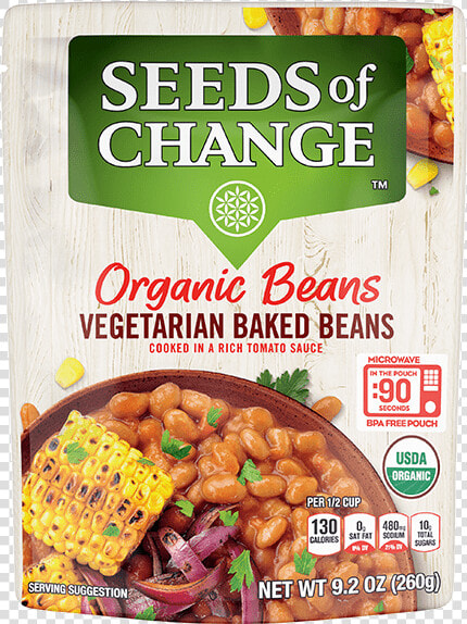 Vegetarian Baked Beans   Seeds Of Change Beans  HD Png DownloadTransparent PNG