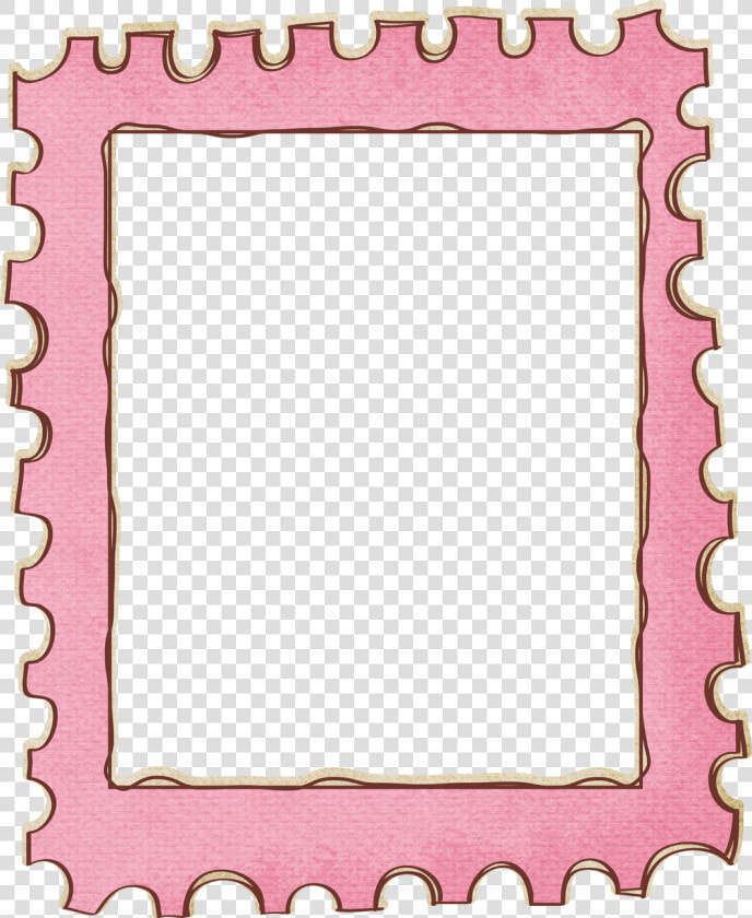 Pink picture Frame rectangle   Cute Pink Border Png  Transparent PngTransparent PNG