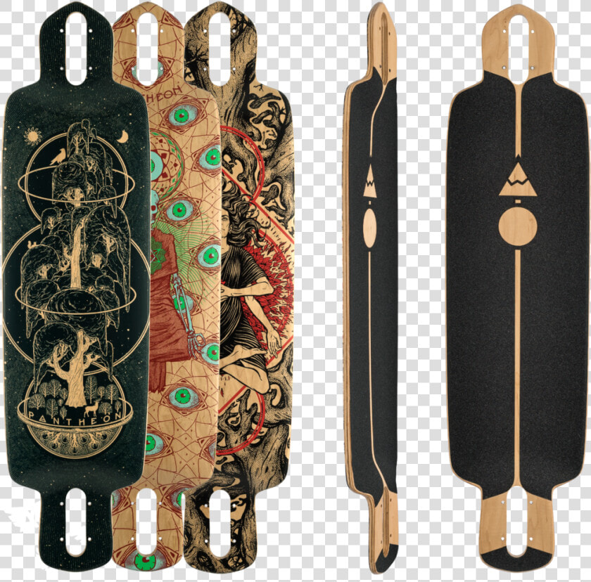 Pantheon Longboard Drop Deck  HD Png DownloadTransparent PNG