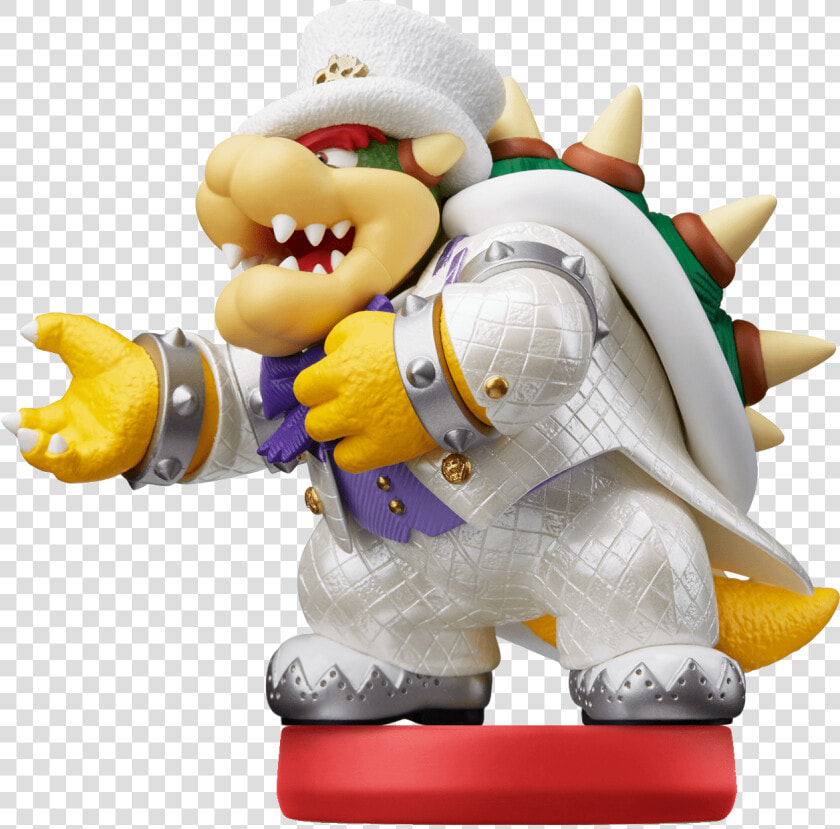 Transparent Super Mario Odyssey Png   Bowser Mario Odyssey Amiibo  Png DownloadTransparent PNG