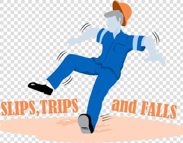 Slip And Fall Ladder   Falls And Slips In The Workplace  HD Png DownloadTransparent PNG