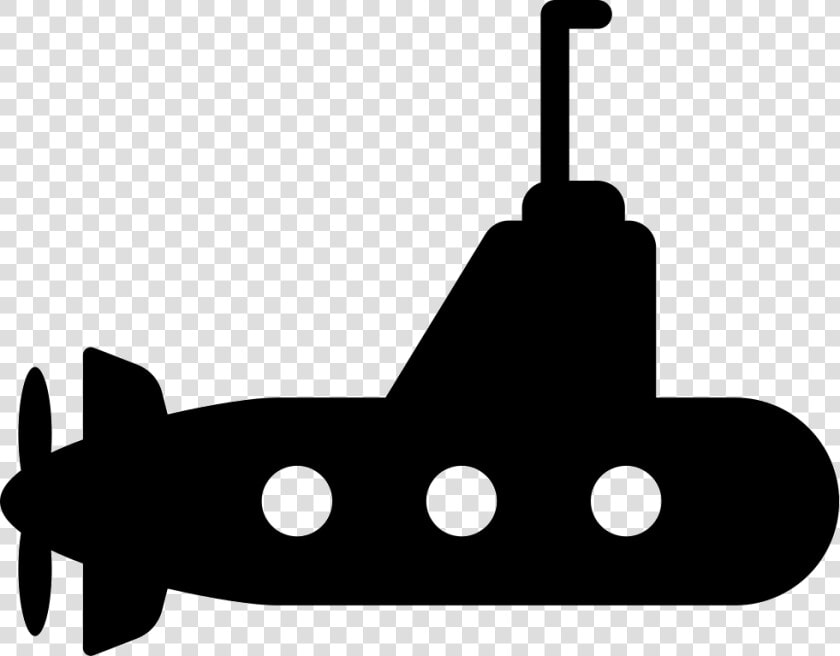 Submarine With Propeller   Submarine Icon Png  Transparent PngTransparent PNG