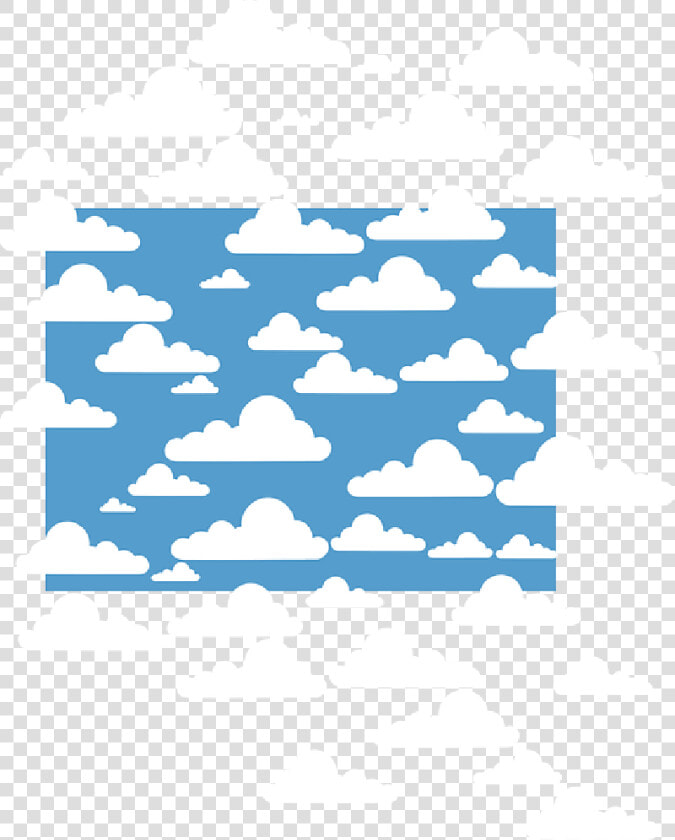 Cloud  Simple  Cartoon  Clouds  Weather  Clue  HD Png DownloadTransparent PNG