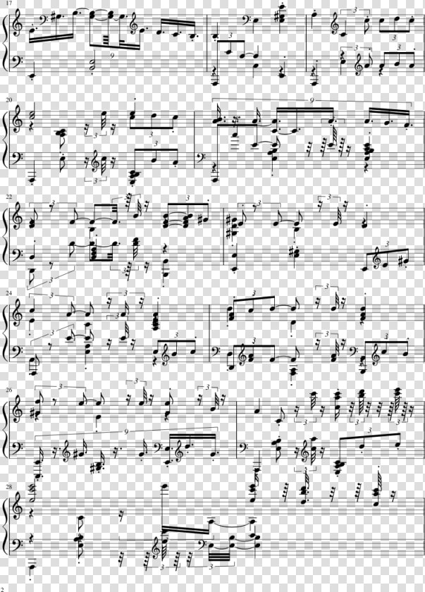 Valse Triste No   Sheet Music  HD Png DownloadTransparent PNG