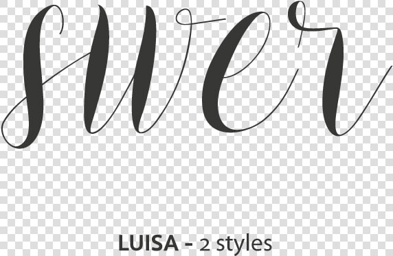 Luisa   Calligraphy  HD Png DownloadTransparent PNG