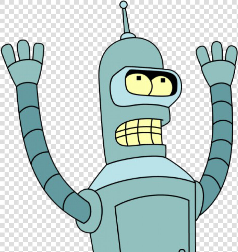 Futurama Transparent Fish   Bender Futurama Png  Png DownloadTransparent PNG