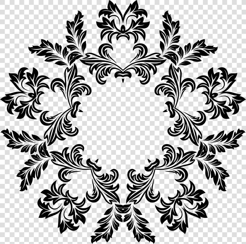 Decorative Ornamental Floral Flourish Design 6 Clip   Decorative Ornamental Design Png  Transparent PngTransparent PNG