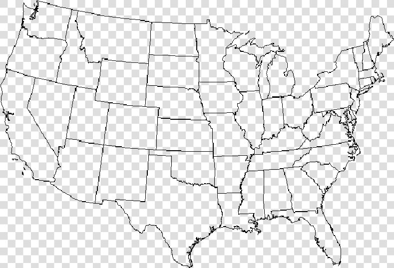 Florida Highlighted On Map  HD Png DownloadTransparent PNG