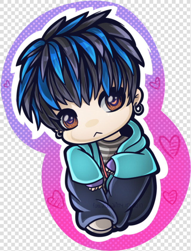 Graphic Transparent Bts Suga Chibi By   Chibi Anime Cute Anime Bts  HD Png DownloadTransparent PNG