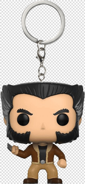 X men Logan Pop Bobblehead Keychain   Funko Pop Keychain Logan  HD Png DownloadTransparent PNG