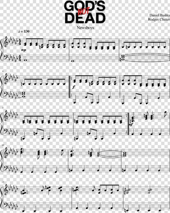 Detroit Become Human Piano Sheet Music  HD Png DownloadTransparent PNG