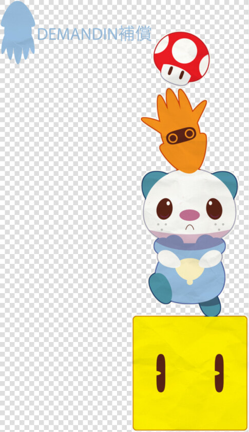 Oshawott And Blooper For Dc   Cartoon  HD Png DownloadTransparent PNG