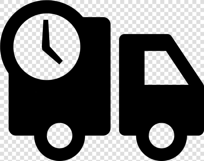 A Basic Outline Of A Delivery Type Truck That Has The   Shopping Delivery Icon  HD Png DownloadTransparent PNG