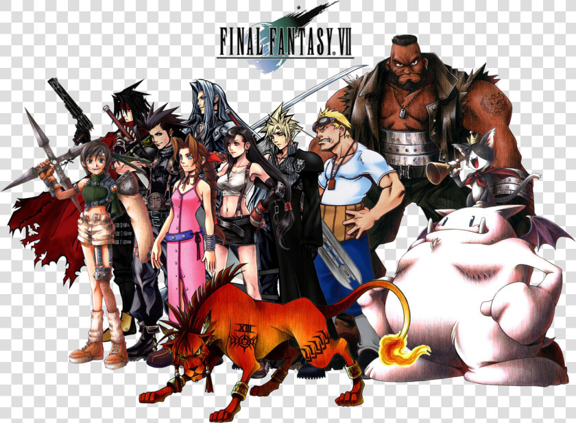 Final Fantasy Vii Original Art  HD Png DownloadTransparent PNG