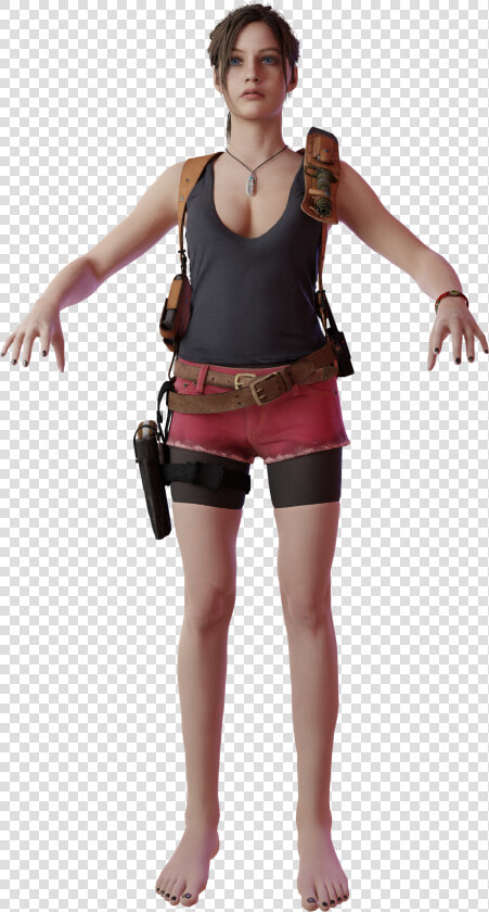 I Have Scraped The Nails A Little Bit Also To Show   Resident Evil 2 Nude Pussy  HD Png DownloadTransparent PNG