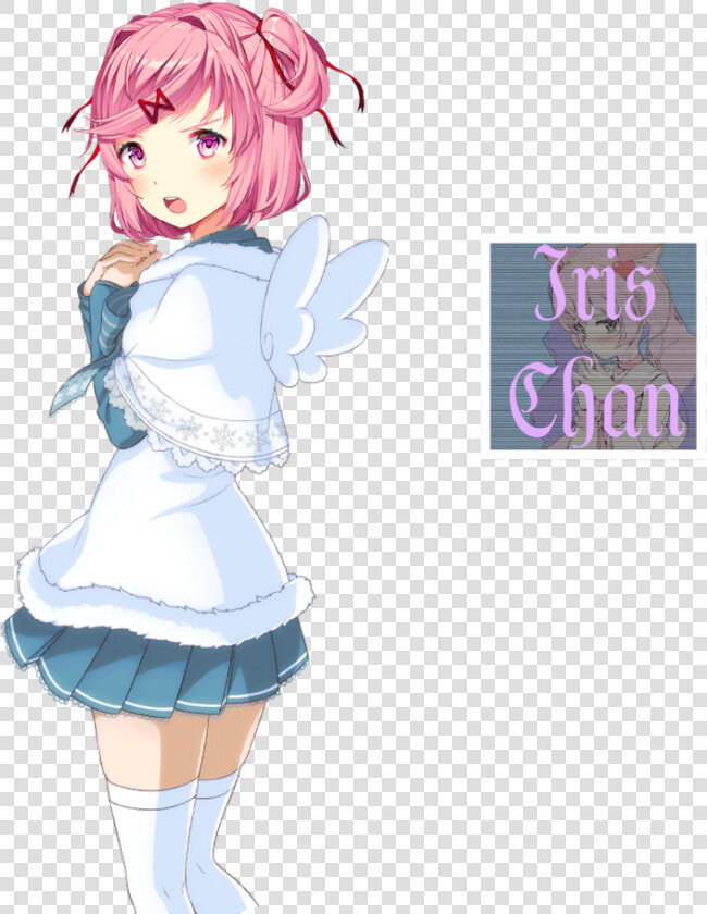  png  render  anime  ddlc  dokidoki  natsuki  fanartofkai   Natsuki Doki Doki Render  Transparent PngTransparent PNG