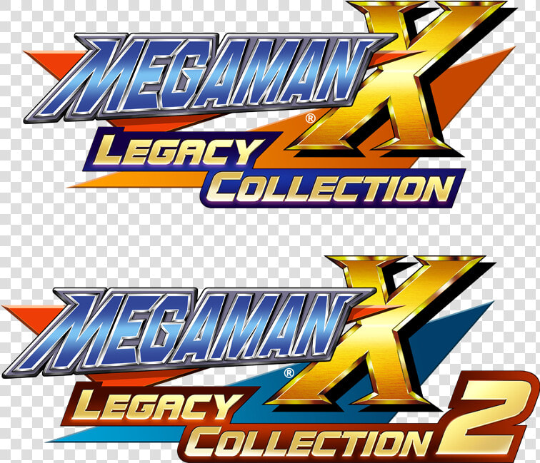 Mega Man X Legacy Collection 1 2 Logo   Megaman X Legacy Collection Logo  HD Png DownloadTransparent PNG