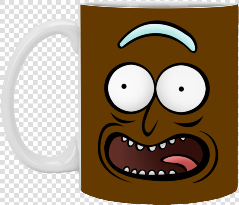 Rickz Pickles Funny Face Emoji Rick Mug Cup Gift  HD Png DownloadTransparent PNG