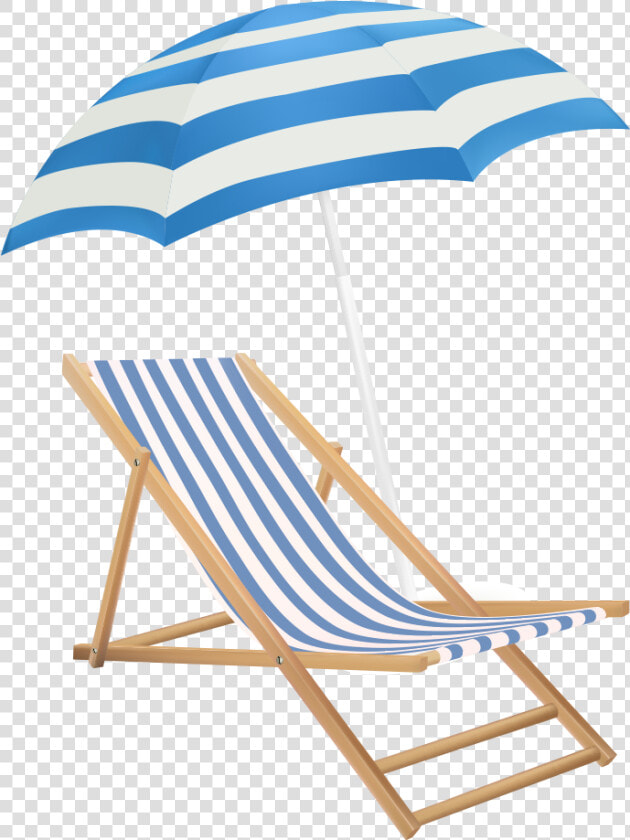 Umbrella 14 Eames Lounge Chair Beach Clipart   Transparent Beach Chair Png  Png DownloadTransparent PNG