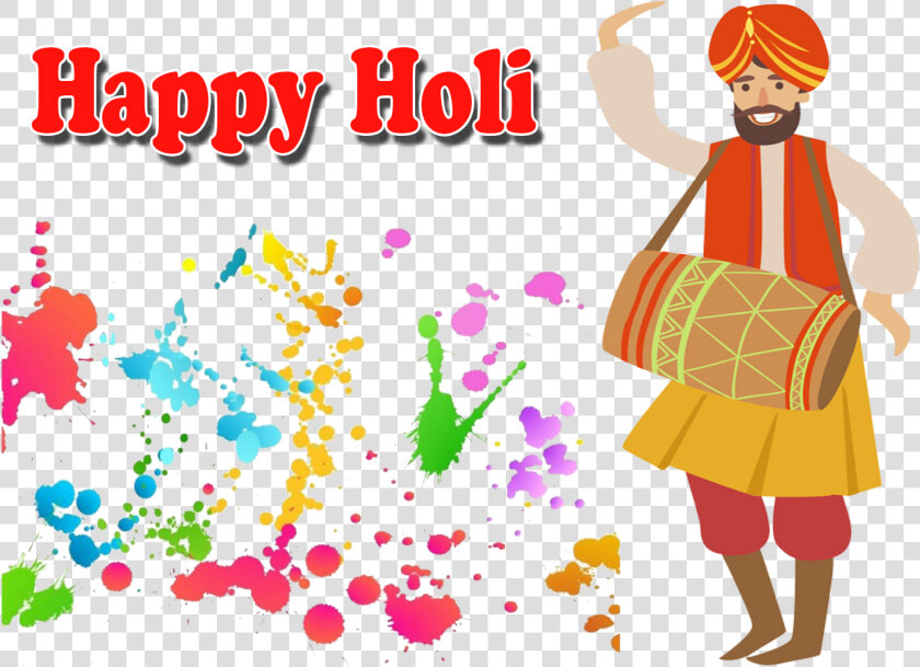 Happy Holi Png Free Images   High Resolution Colorful Holi Background  Transparent PngTransparent PNG