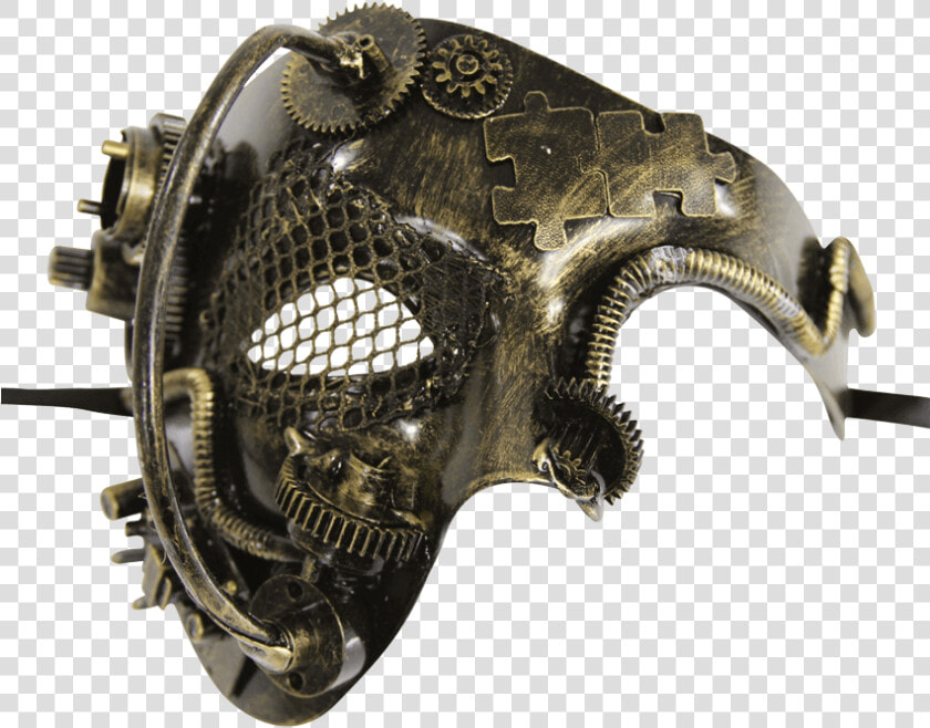 Gold Steampunk Terminator Mask   Terminator Png Mask  Transparent PngTransparent PNG