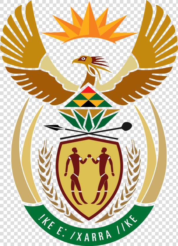 Art Svg Mandela   Sa Coat Of Arms  HD Png DownloadTransparent PNG