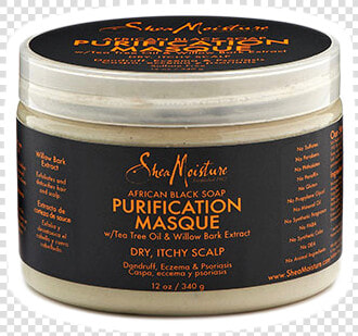 Shea Moisture African Black Soap Purification Masque   Cosmetics  HD Png DownloadTransparent PNG