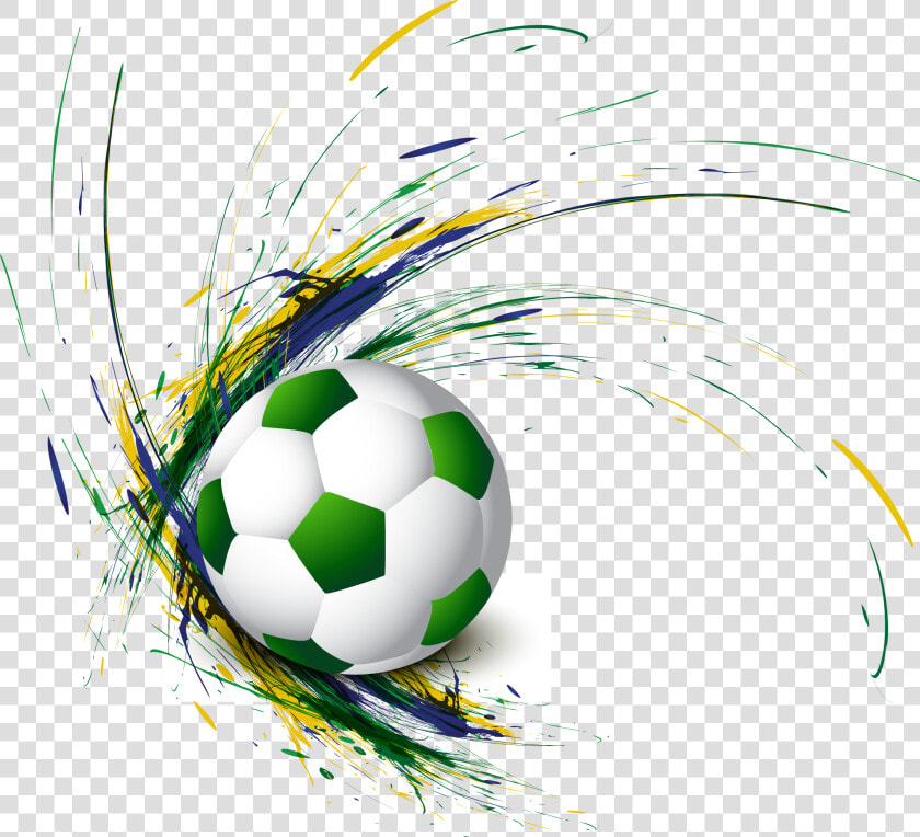 Brazil Football Fruu0161kogorac Euclidean Vector Fk   Vector Football Background Png  Transparent PngTransparent PNG