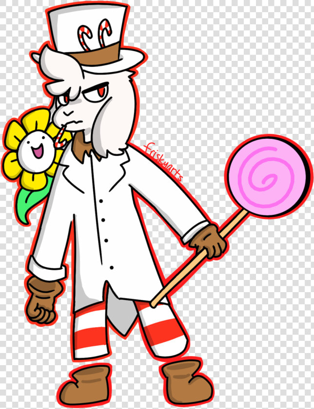 Asriel And Flowey From Undertale   Gloomverse Lemon Kid  HD Png DownloadTransparent PNG