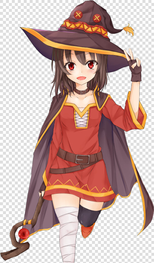 Konosuba Megumin Transparent  HD Png DownloadTransparent PNG