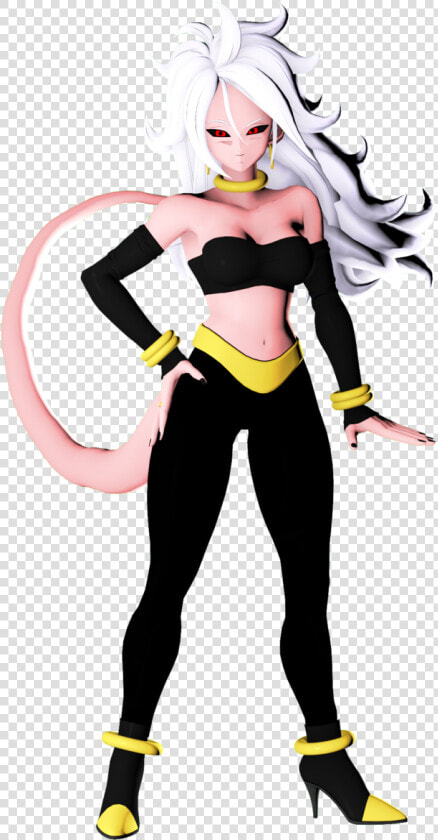 Dbfz evil Android 21 By Mrtermi988   Evil Majin Android 21  HD Png DownloadTransparent PNG