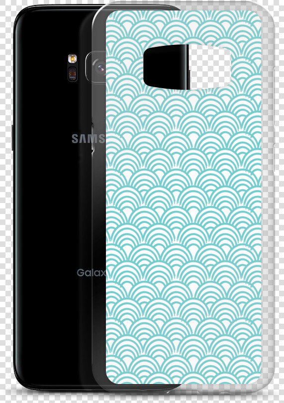 Wavepattern 02 Mockup Case With Phone Default Samsung  HD Png DownloadTransparent PNG