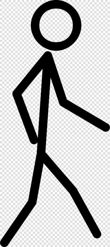 Stick Figures Png   Walking Stick Figure Clipart  Transparent PngTransparent PNG