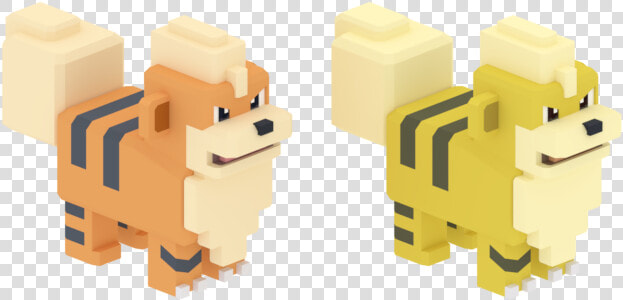 Download Zip Archive   Shiny Growlithe And Growlithe In Pokemon Quest  HD Png DownloadTransparent PNG