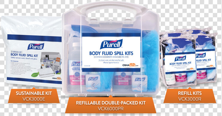 Purell Body Fluid Spill Kit  HD Png DownloadTransparent PNG