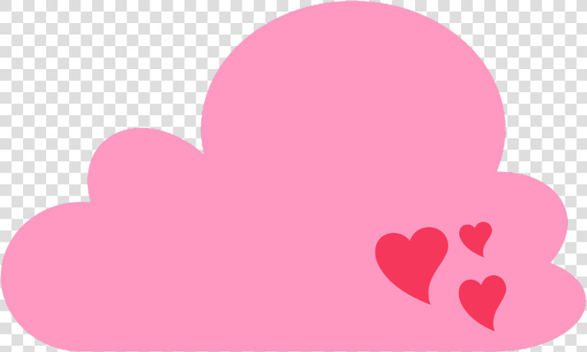  cloud  nube  rosa  pink  corazon  corazones  heart   Heart  HD Png DownloadTransparent PNG