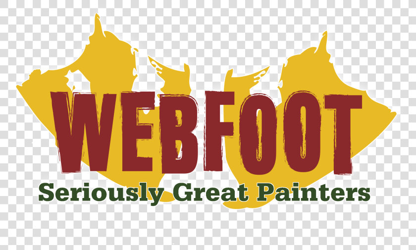 We Re Hiring   Webfoot Painting Logo  HD Png DownloadTransparent PNG