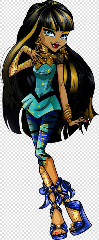 Monster High Cleo De Nile   Cleo De Nile Monster High Art  HD Png DownloadTransparent PNG